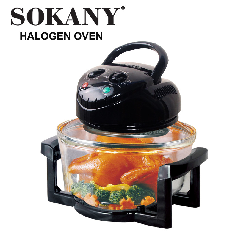 German SOKANY560 air fryer large-capacity oil-free low-fat visible household multi-functional light wave oven fryer