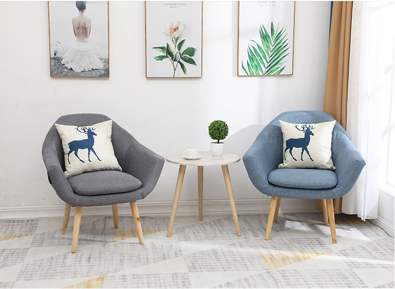 tối giản ban công phòng ngủ beanbag nhỏ mạng lưới phân phối cát đỏ hiện đại Scandinavian dưới căn hộ nhỏ nhỏ ghế sofa đơn - Ghế sô pha ghế lười sofa