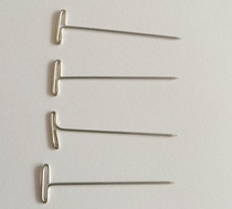 Multi-functional T-needle nickel-plated T-needle 38mm 100 packs for wig extension hair molding and fixing