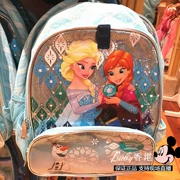 Hong Kong Disney Ice Ace Anna Children Cartoon School School Brightening Schoolbag - Túi bé / Ba lô / Hành lý