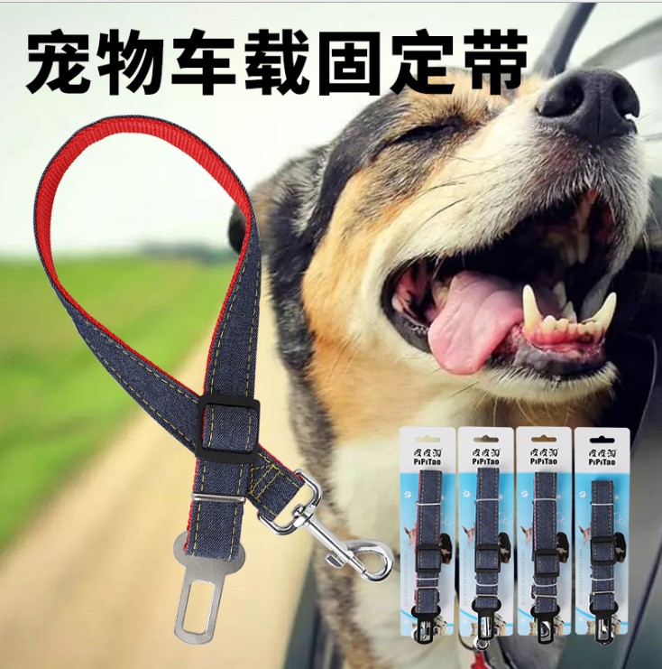 Special pet car seat belt dog safety rope car leash retractable car leash dog chain supplies
