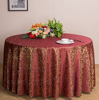 Nhà hàng khách sạn khăn trải bàn tiệc cưới bàn tròn lớn bàn vải nhà hàng châu Âu tròn hình chữ nhật bàn cà phê vải bàn khăn napkin