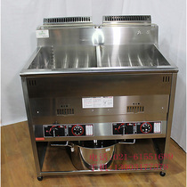 Marumey commercial fryer MHGF-2T36F fry pan double-cylinder vertical gas fryer large capacity Fried Chicken equipment