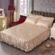 jacquard châu Âu ghế băng lụa giường váy mùa hè trượt mat đơn hoặc ghế máy lạnh đôi vào mùa hè mat ba mảnh tấm được trang bị - Váy Petti