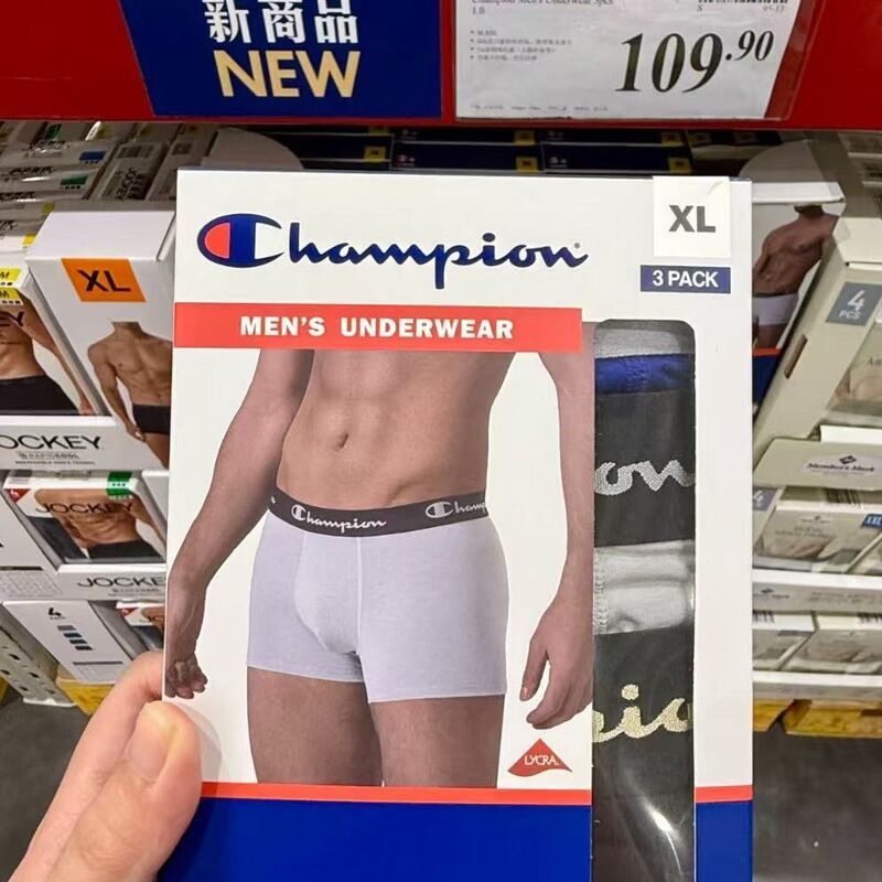 Sam Champion Men's Underwear Modal Boxer Briefs Breathable Boxer Bamboo Fiber Loose Shorts