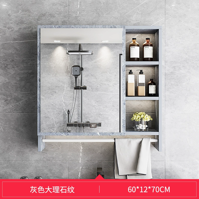 tủ gương nhựa phòng tắm Phòng tắm vanity gương tủ treo tường chậu rửa vệ sinh gương lưu trữ tích hợp tủ gương phòng tắm có giá để đồ tủ gương nhà tắm thông minh tủ gương lavabo phòng tắm 