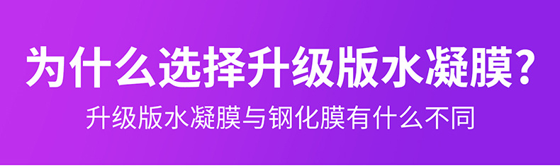 小米红米系列高清钢化膜水凝膜