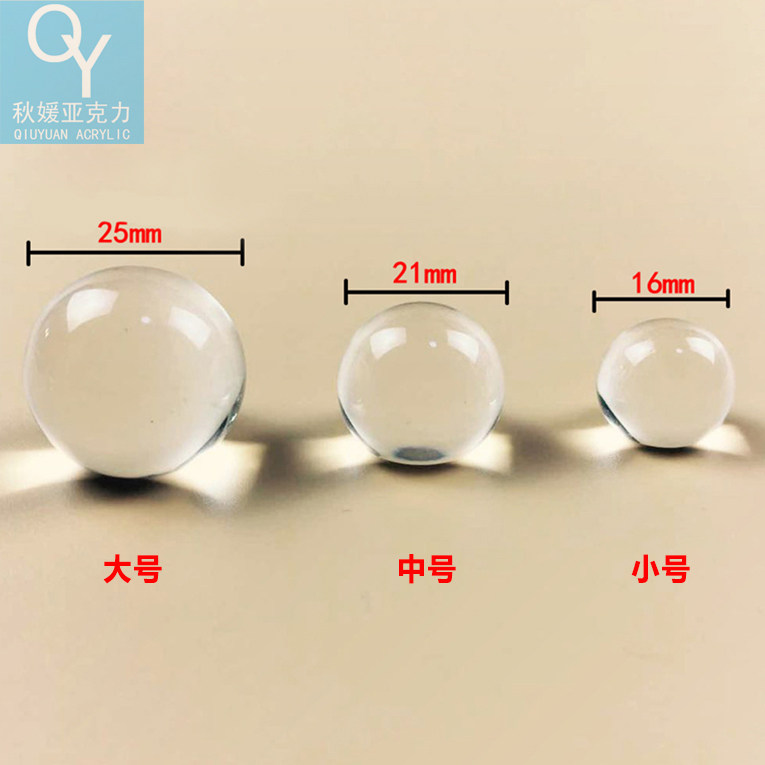 Acrylic handle flat bottom round ball shaped decorated case handle drawer handle cabinet door handle box PMMA