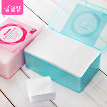 Special offer box cotton makeup remover face disposable thin thick wet compress 1000 pieces portable