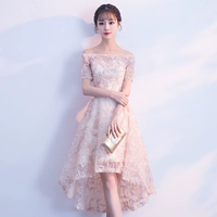 Абрикосовый, открытые плечи