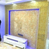 Тантра бесшовные зеркальные плитки 5 сторон дракона рисунок кристаллический стеклянный мозаичный телевизор Фоновый батончик крыльца крыльца