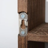 Деревянные шкафы полки сплошной деревянной настенной настенной стены на стене -настенная стена -настенная стена, настенная стена, висеть дзен