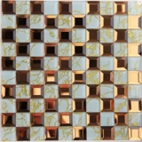 Хрустальная стеклянная мозаичная плитка бесшовная самооценка