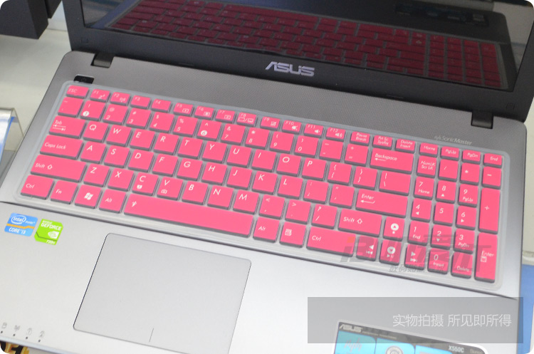 Asus bàn phím máy tính xách tay màng bảo vệ Y583L K55VD A501 a53s a555q bay pháo đài - Phụ kiện máy tính xách tay miếng dán bàn phím laptop dell