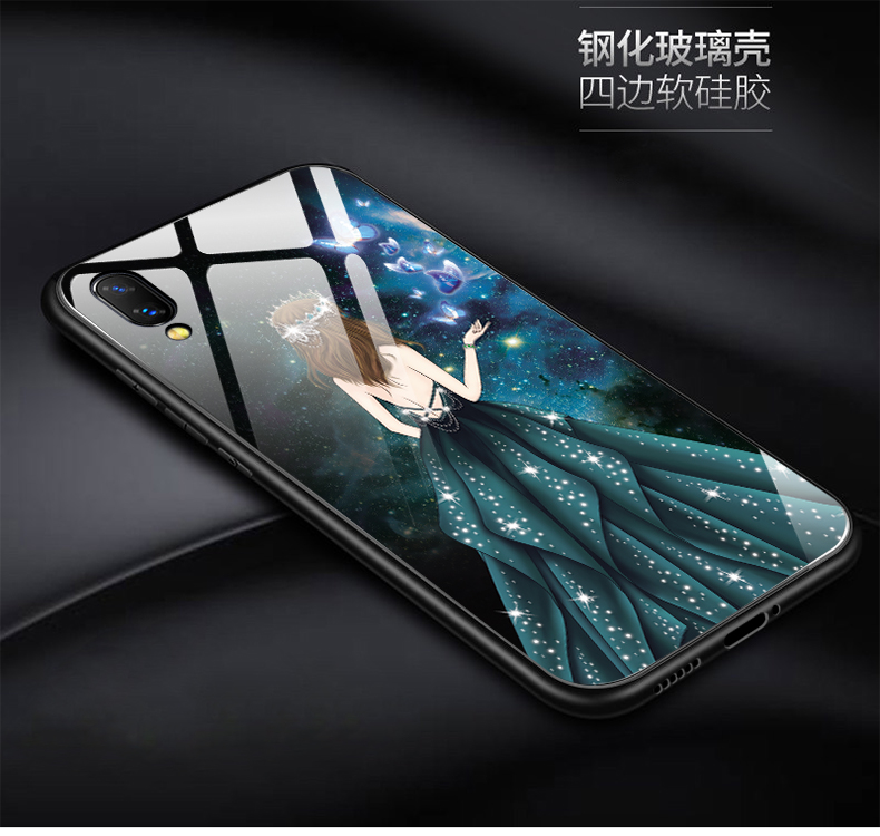 vivoU1 điện thoại vỏ kính cường lực gương vivo NEX dòng nam và nữ vivonex Cuối cùng cá tính sáng tạo kháng u1 thả mờ mềm silicone cạnh ròng mỏng bao gồm tất cả bảo vệ tay áo cứng đỏ - Phụ kiện điện thoại di động op lung m51