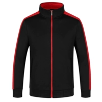 Черные красные рукава (тонкие модели)