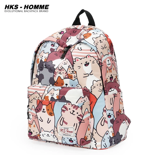 Мультяшный ранец, рюкзак, сумка через плечо, сумка для путешествий, подходит для студента, для средней школы