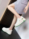 Thick-Soled White Shoes for Women 2026 New Spring Women's Shoes Versatile Lightweight Soft-Soled Platform Height-Increasing Cartoon Casual Sneakers