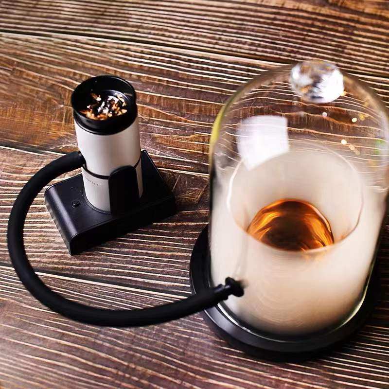 金质酒具火焰鸡尾酒神器?肉桂粉烟熏调酒到底有多绝!🔥-调酒器-淘宝百科网