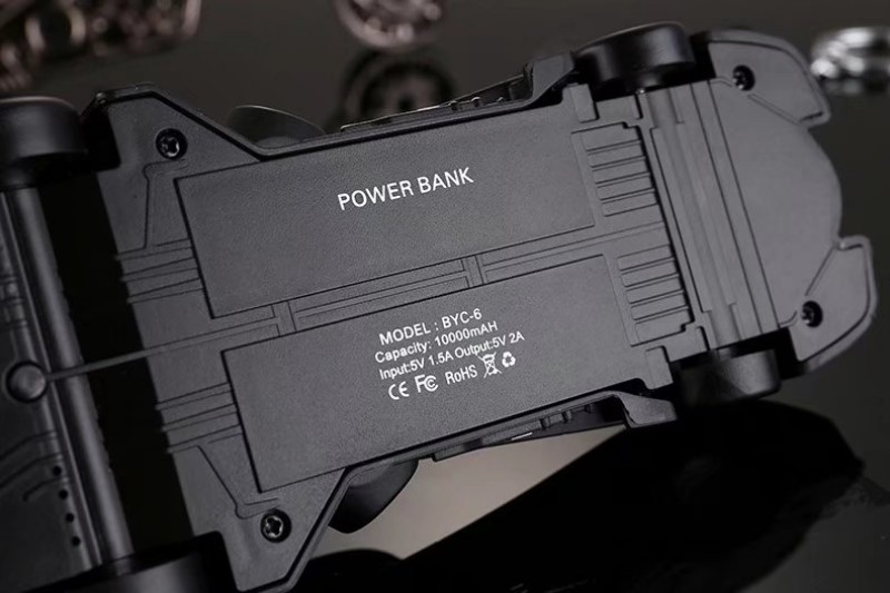 Mát dung lượng lớn nam cá tính sáng tạo điện thoại di động sạc kho báu phổ light-emitting Samsung của Apple Anzhuo Hua Chao - Ngân hàng điện thoại di động sạc dự phòng laptop