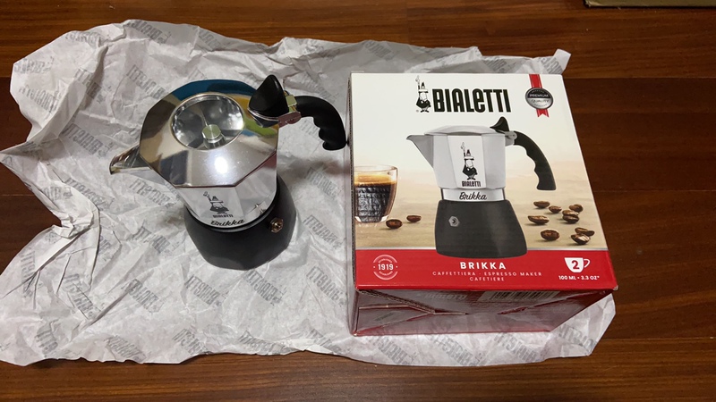 Italian Bialetti Moka Pot Coffee Maker Italian-Style Espresso Pressure Double Valve