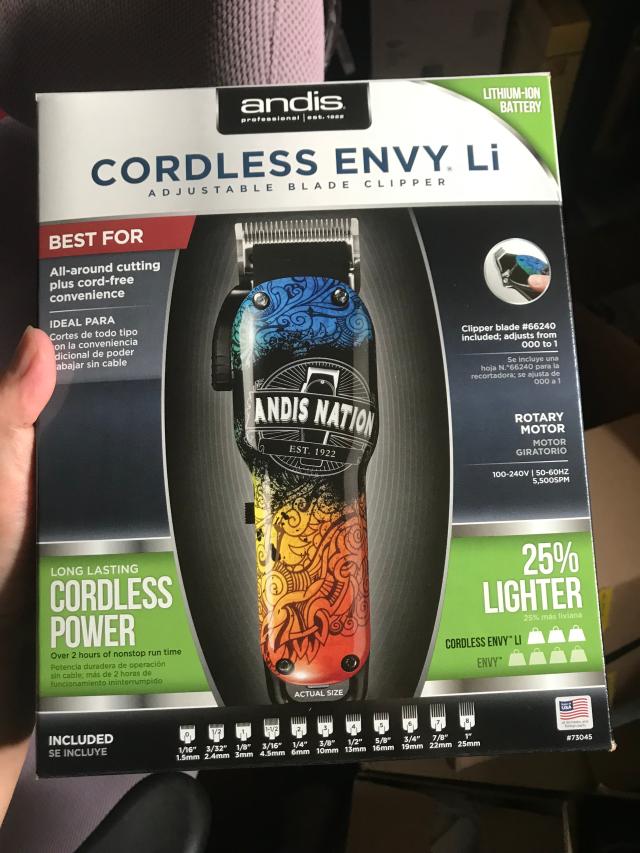 andis Andis electric clipper hairdresser charging hair salon dedicated to the United States 73045 retro oil head Andes D8