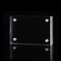 Custom acrylic photo frame 6*9cm tai pai display vertical jia hou kuan acrylic photo frame zheng shu kuang crystal set-ups for ferromagnetic sets of the cards tai qian table creative photo frame