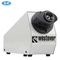 Blue Mail Desktop Optical Fiber End Face Detection Magnifier 200-400 Times Jumper Interface Detector FST400X