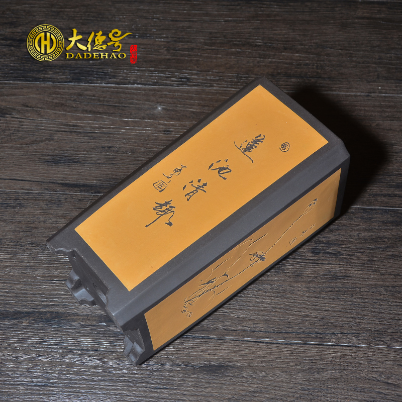 Greatness, purple orchid basin creative contracted breathable sifang Angle extinguishers orchid basin special purple sand flowerpot