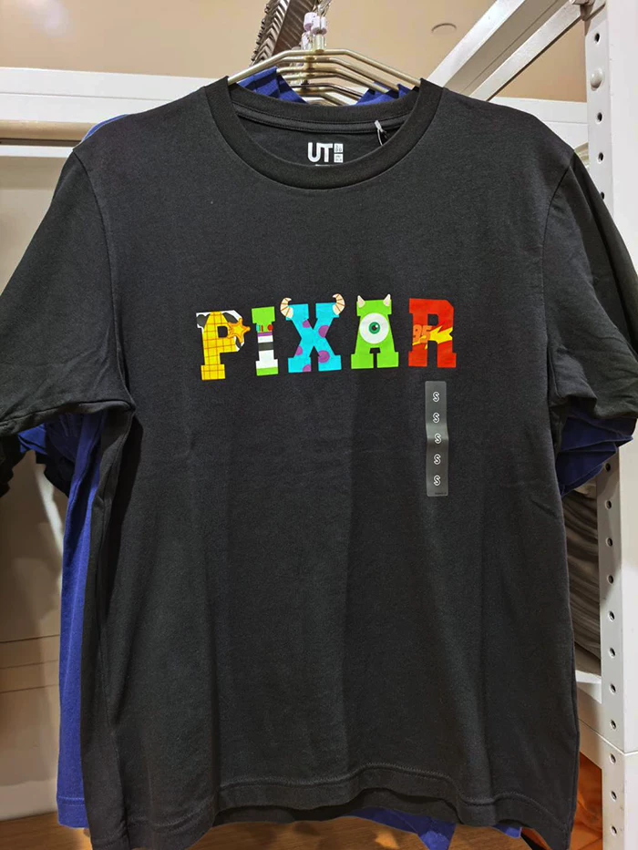 UNIQLOUniqlo ко-бренд Pixar Cars Toy Story Buzz Lightyear Woody короткая футболка