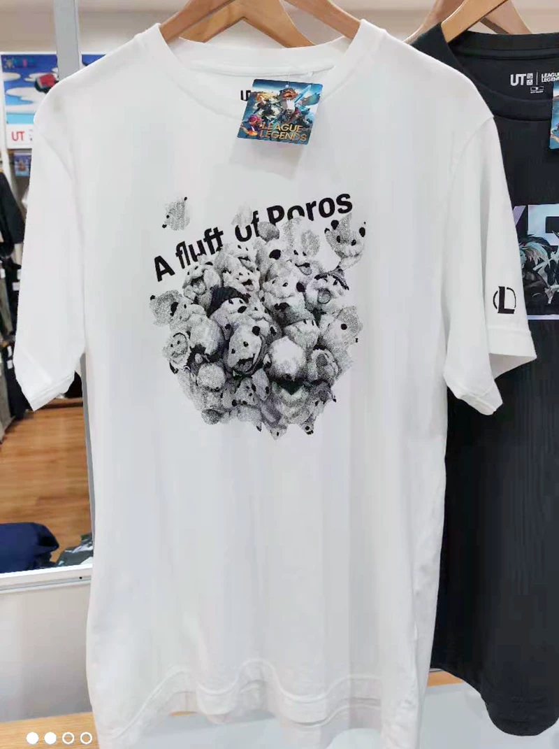 [UNIQLO优衣库联名暴雪游戏Blizzard炉石星际魔兽风暴英雄联盟T恤]