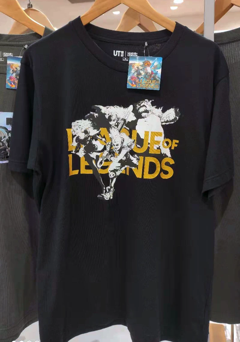 [UNIQLO优衣库联名暴雪游戏Blizzard炉石星际魔兽风暴英雄联盟T恤]