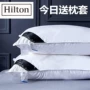 Khách sạn Hilton Five Star Gối xuống 100% trắng ngỗng xuống nhà Độc thân gối xuống Cặp gối cổ - Gối gối chống giật mình