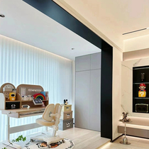 Dumb integrated door cover bay window cover balcony kitchen bathroom entrance door aisle extremely narrow frame double-wrapped edge mouth cover