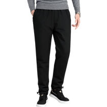 Dads down pants mens outer wear for middle-aged and elderly people 2023 new outdoor thickened winter warm white duck down pants