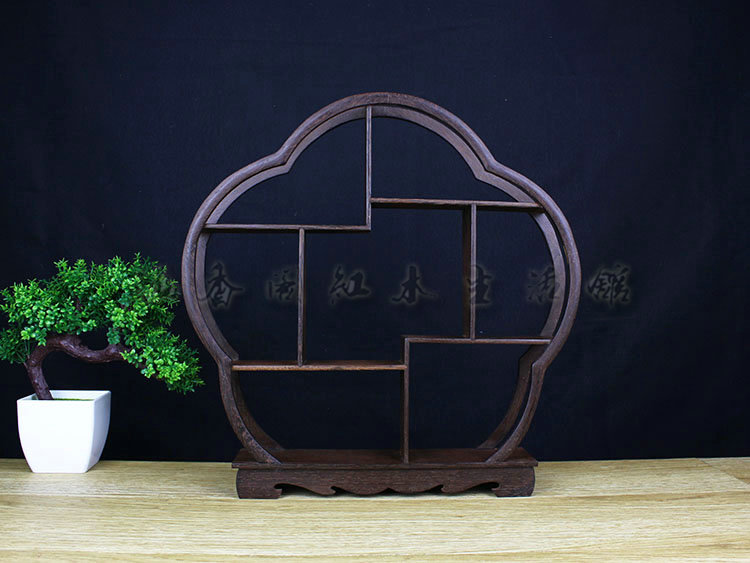 T the teapot teacup tea pet receive frame display little rich ancient frame tea tea tea much bao ge spare parts