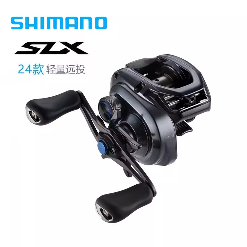 Shimano 24 Models Slx Baitcasting Reel Slx Dc Xt Long-Casting Reel Lure Reel Freshwater and Saltwater Fishing Reel