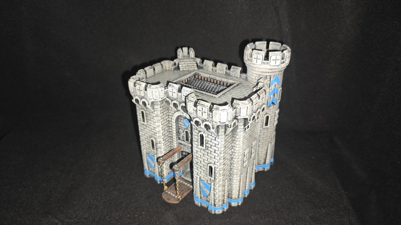 Castle Model, Age of Empires Figurine, Architecture, Medieval Castle Model, Age of Empires Figurine, Architecture, Medieval