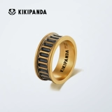 KIKIPANDA Ювелирное украшение, золотое оригинальное кольцо подходит для мужчин и женщин