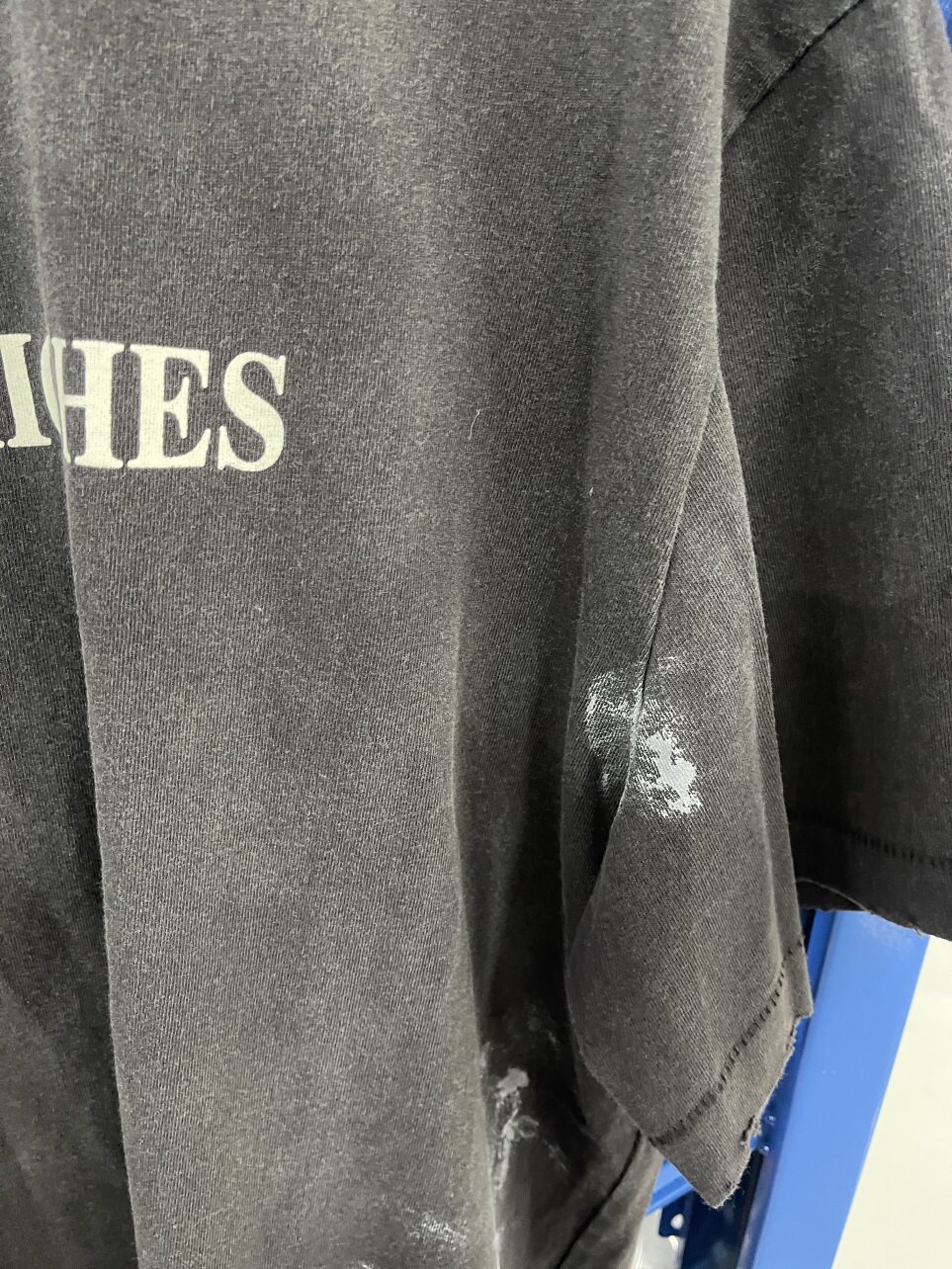 ERD classic logo damaged wash t-shirt фонд письмо разрушать мойка короткий рукав Футболка, 无品牌/无注册商标 