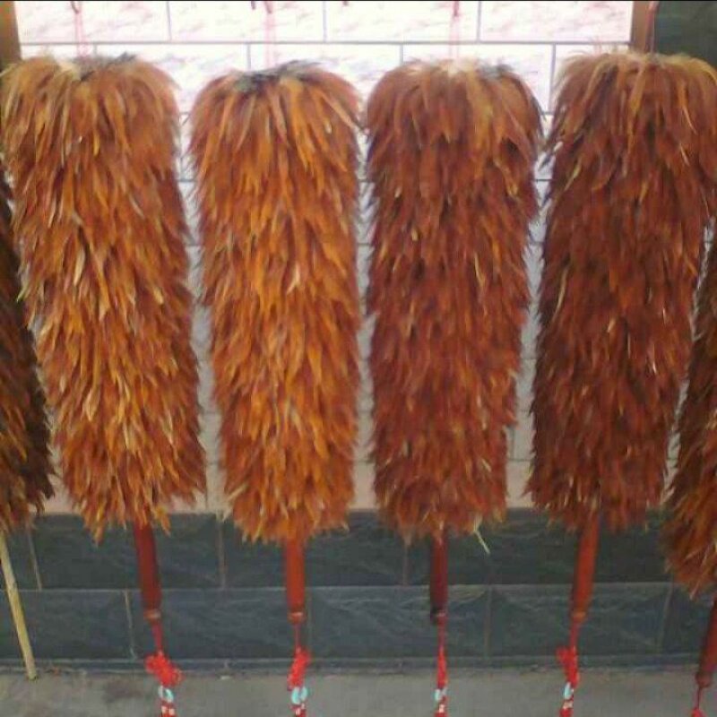 Real Chicken Feather Duster Self-Prolific Self-Selling Thickening Without Dropping Hair Domestic Small Steam Car Dusting Duster Clean Sweep Ash Retractable