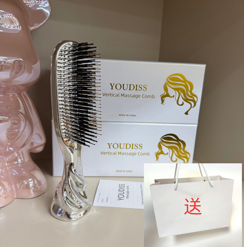 New Gift You Hair Care Comb Scalp Spa Massage Cleaning Comb Pore Dirt Remover Dry and Wet Dual-Use Shampoo Comb