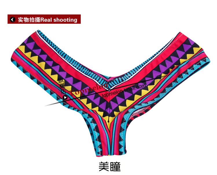 TOPMELON Châu Âu và Hoa Kỳ thương hiệu bikini đồ bơi tam giác bơi áo tắm cỡ lớn thong gợi cảm hip nhiều màu nữ áo tắm 1 mảnh