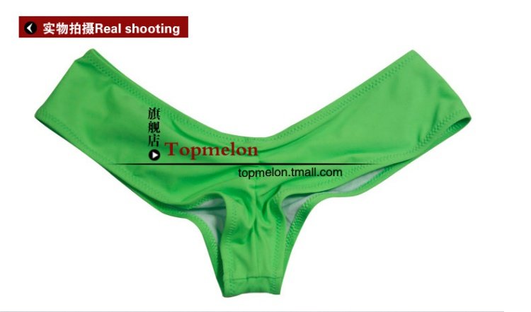 TOPMELON Đồ bơi nữ Bikini Quần short bơi một mảnh V-Type Quần short áo thun tam giác gợi cảm thoi trang ao tam