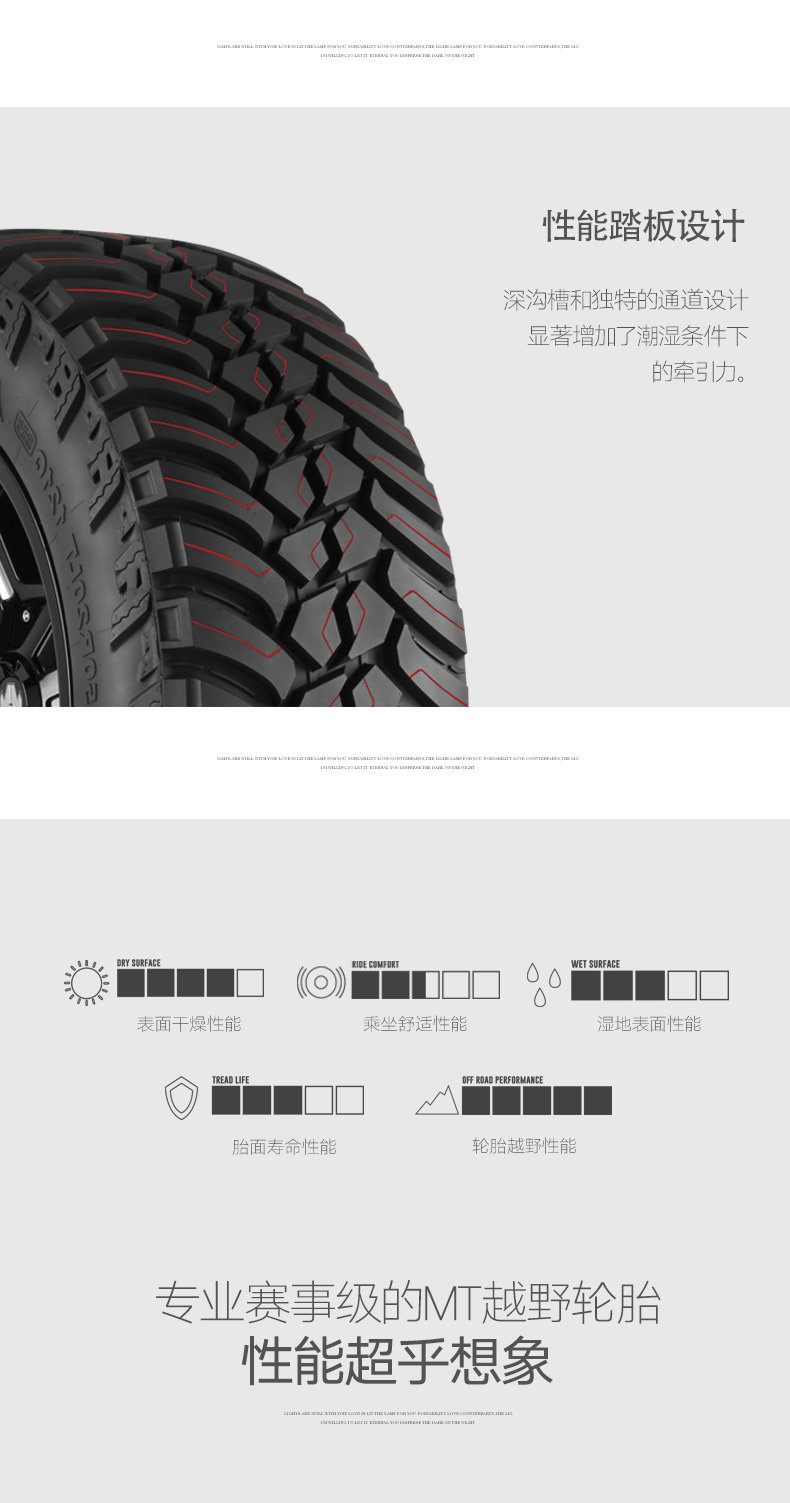 Amway Lus MT Off-Road TiRe 275/70R18 285/75R16 315/75R16 305/70R16