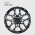 Tê giác đen Tour Le Y62 Road Rider Land Cruiser LC200 đường trơn Raptor bánh xe địa hình sửa đổi trung tâm 20 inch - Rim mâm đúc r13 Rim