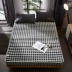 Pha lê cashmere flannel mùa đông nhung san hô dày DN giường bông bedspread mảnh duy nhất của chồn vàng cashmere cộng Covers trượt giường nhung - Trang bị Covers Mua ga phủ giường Trang bị Covers