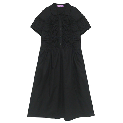 taobao agent omont Classic retro dress, high waist