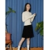 Omont 瑕疵 60% giảm giá Áo thun cổ tròn ôm sát cổ áo dệt kim nữ áo len dài tay áo len thu đông - Đan Cardigan áo cardigan nữ mỏng Đan Cardigan