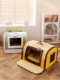 Winter Warm Dog House, Enclosed Three-Dimensional Drawer-Style House for Medium and Large Dogs, Golden Retriever, Shiba Inu Dog House, Large Pet Cat House